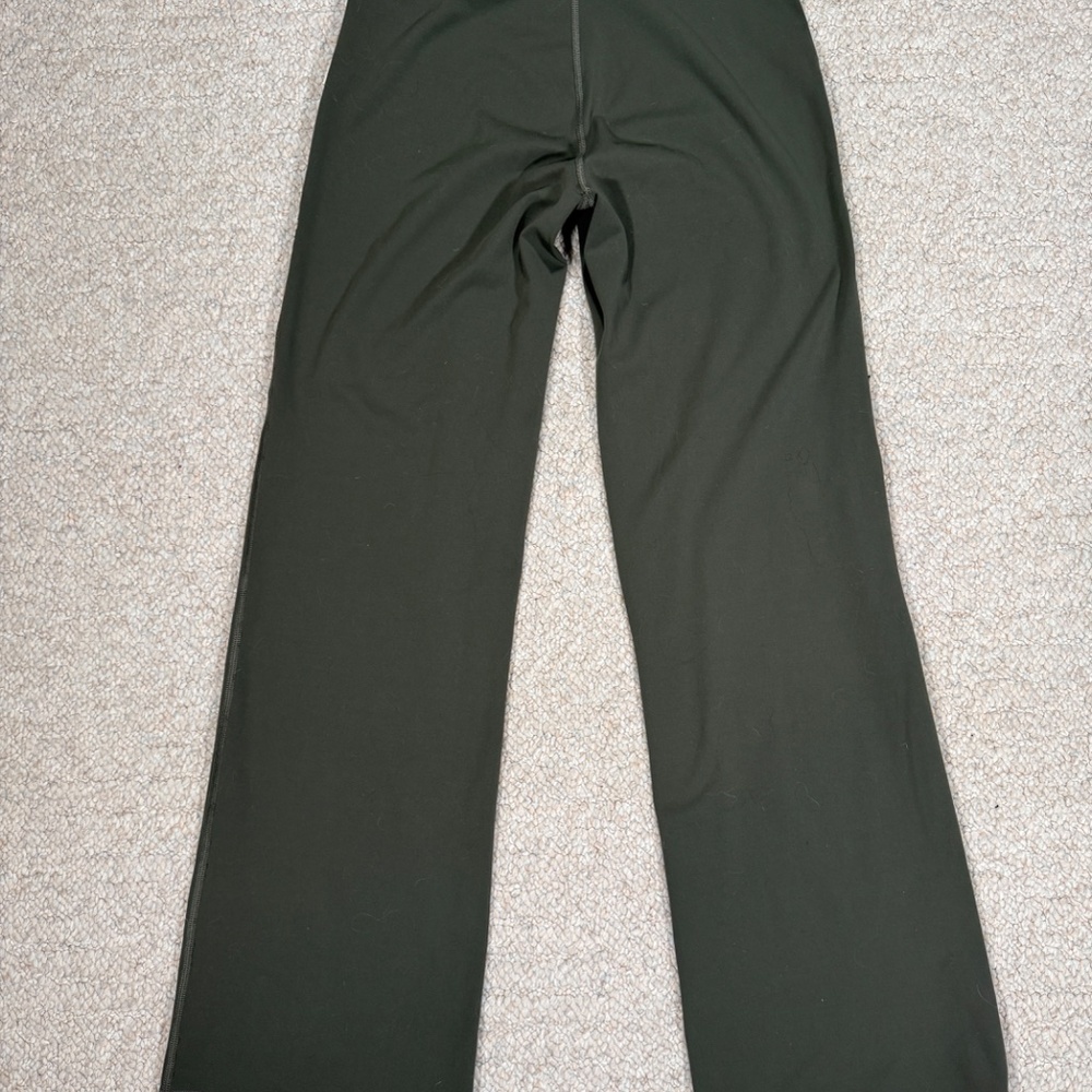 Vuori Daily Wide Leg Pants Women’s S Olive Green High Rise Comfort Stretch - Picture 4 of 4